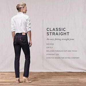 Levi's Classic Straight jeans size 10